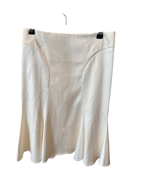 Roberto Cavalli White Mid Skirt
