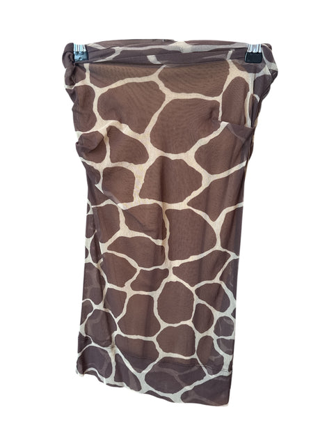 Plein Sud Jean Giraffe Dress