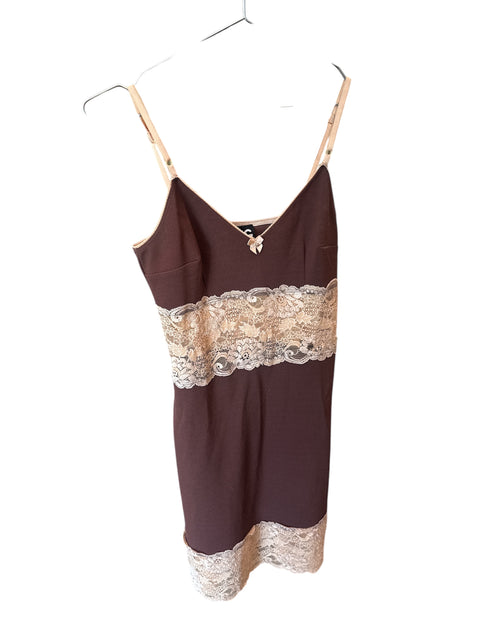 Dolce&Gabbana Brown Lace Dress