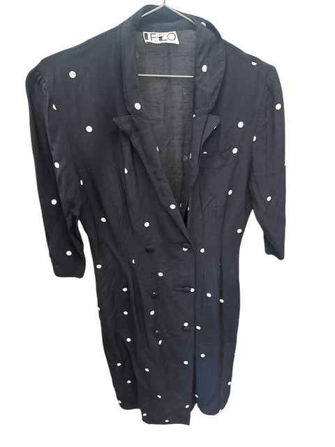 Flo Dott Black Dress