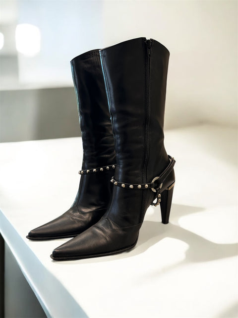 Le Silla Black Boots T.37