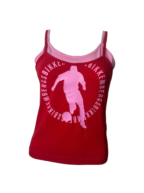 Bikkembergs Red/Pink Top