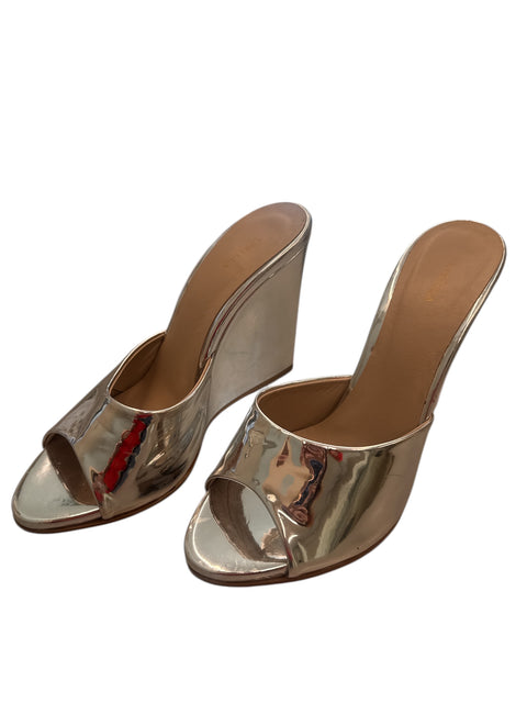 Le Silla High Silver Mules