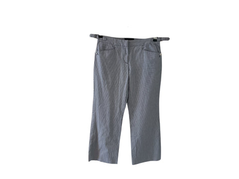 Dolce & Gabbana Bleu Checked Capri