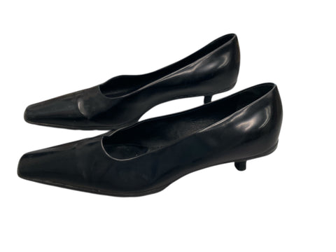 Prada Black Kitten Heels