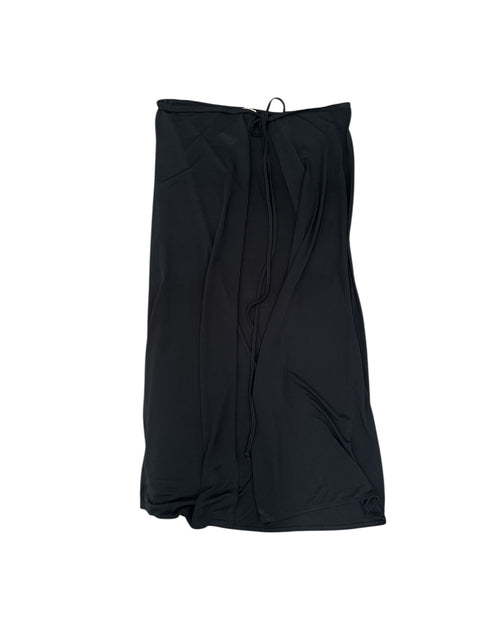 Onyx Black Long Skirt