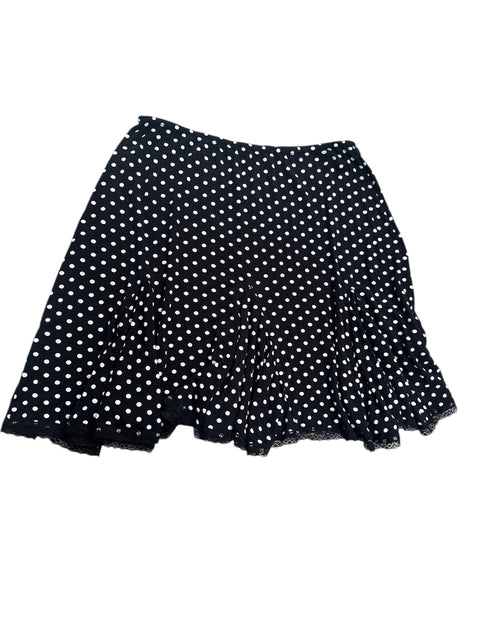 Vintage Black Dot Skirt