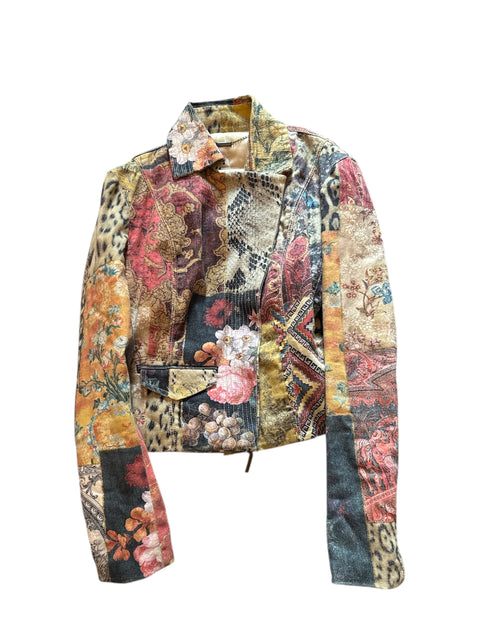 Roberto Cavalli Patchwork Jacket
