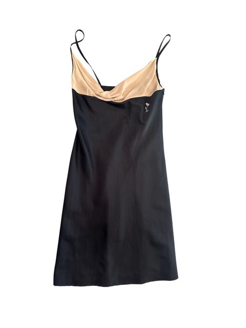 Blumarine Black Fluid Dress