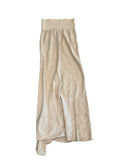 Roberto Cavalli Long Beige Skirt