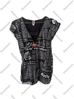 Galliano Black T shirt