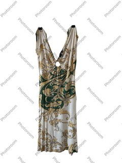 Just Cavalli Gold Dress