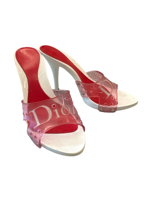 Dior White&Pink Heels