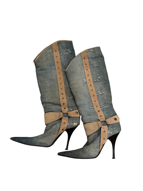 Just Cavalli Jean Boots