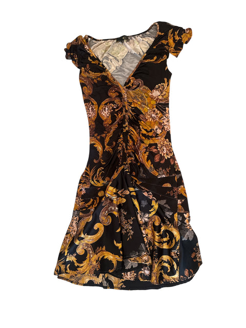Cavalli Gold Dress