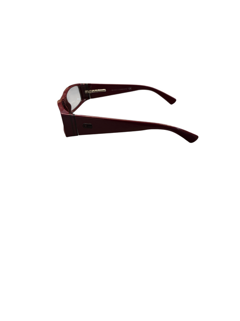 Red Gucci Small Frame Glasses