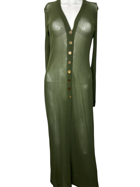 Plein Sud Olive Green Dress