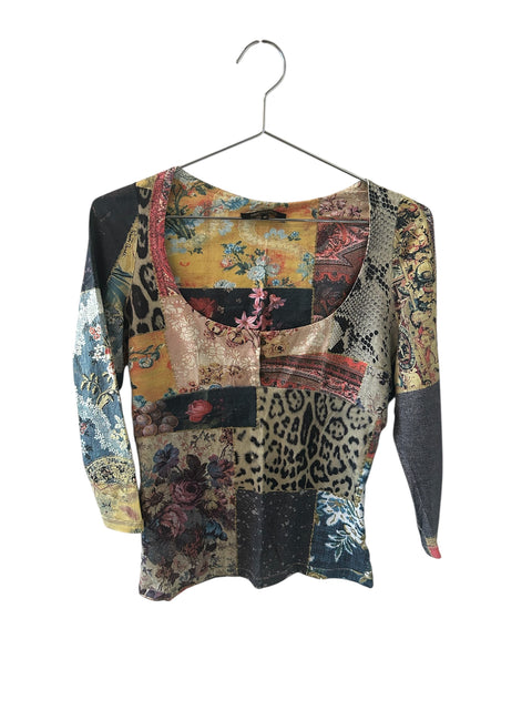 Roberto Cavalli Jumper Multi Print