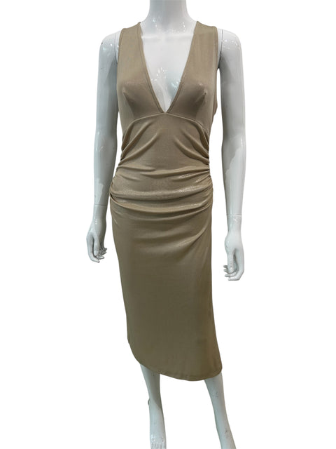 Gai Mattiolo Glitter Dress