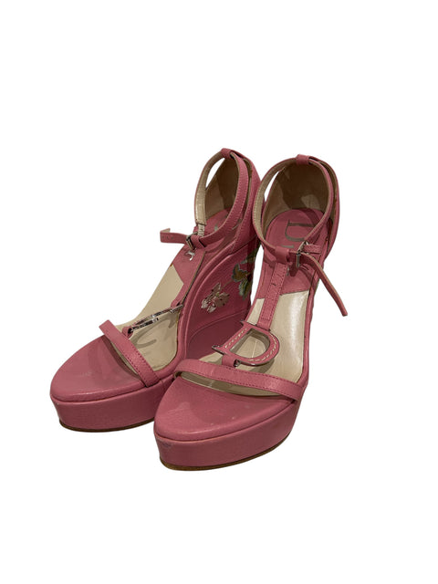 Christian Dior Sandales à Plateforme Pink T.36