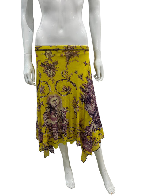 Jean Paul Gaultier Sun Yellow 90's Skirt
