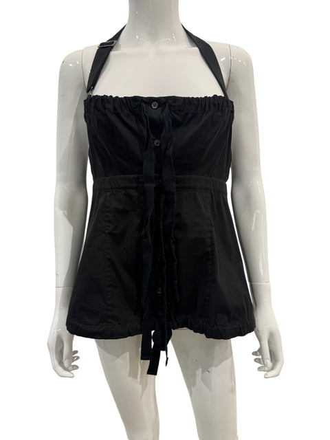 Prada Sleeveless Black Top