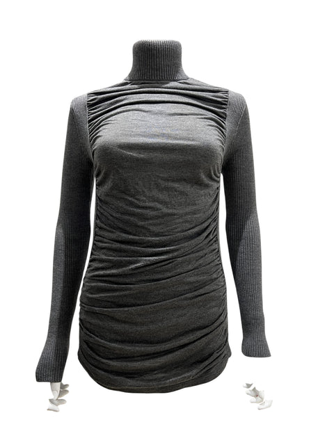 JPG Grey Drap Sweater