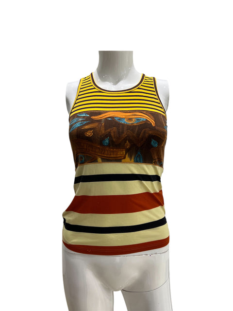 JPG Egyptian Print Tank Top