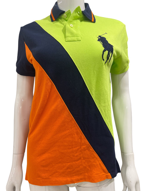 Ralph Lauren Orange/Green Polo