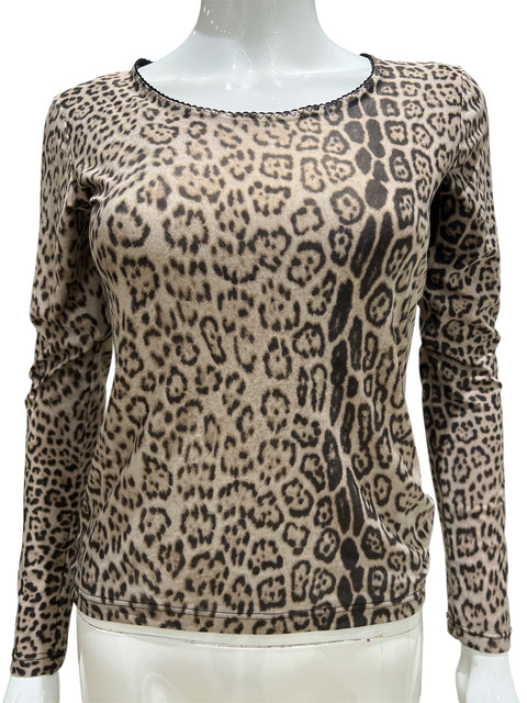 Roberto Cavalli Leopard Long Sleeve