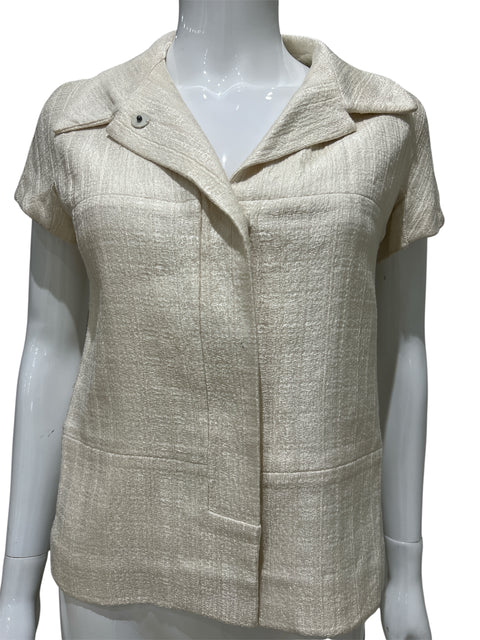 Marni White Short Sleeve Jacket