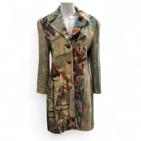 Legatte Colorful Wool Coat