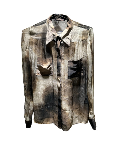 Roberto Cavalli Silk Shirt