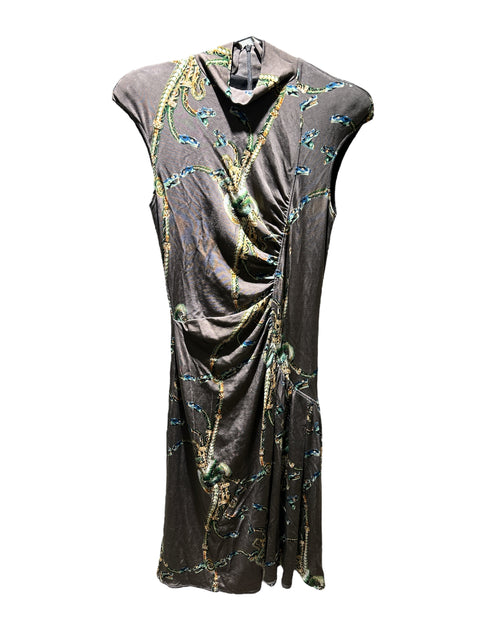 Roberto Cavalli Snake Asymetric Dress