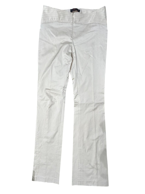 Rose D. Striped White Pant