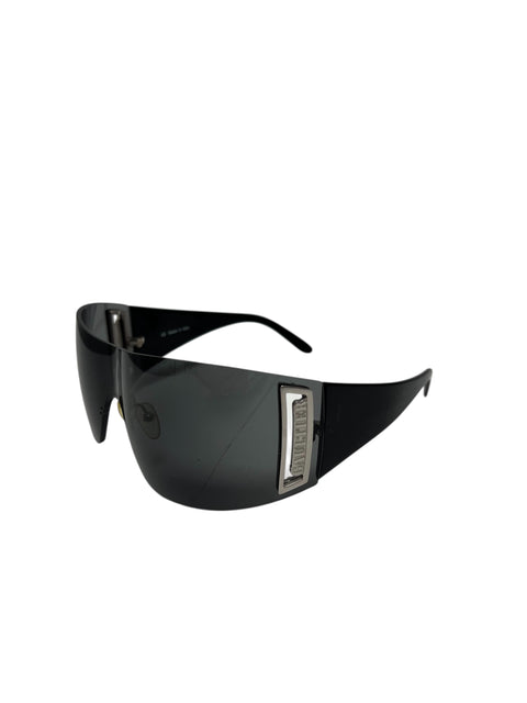 JPG Black Mask Sunglasses with Silver Details