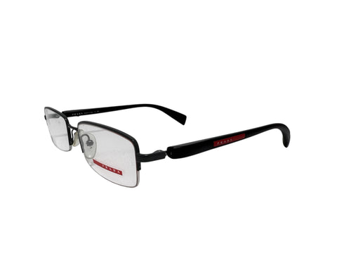 Prada Black Linea Rossa Glasses