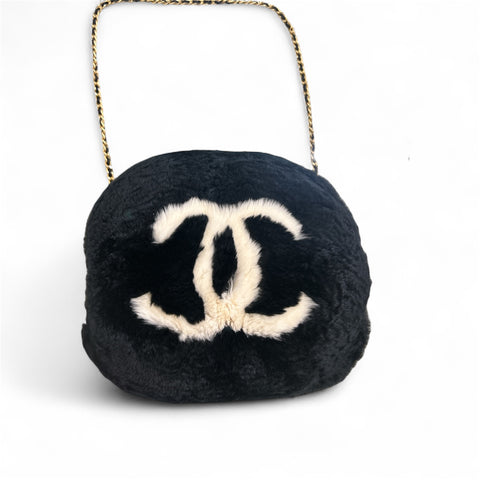 Chanel Rabbit Fur CC Bag