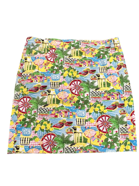Dolce & Gabbana Beachwear Multicolor Jean Skirt