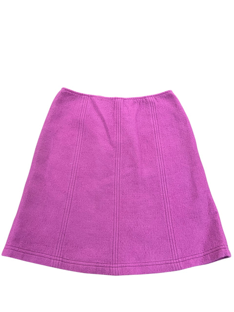 Weekend Purple Wool Skirt
