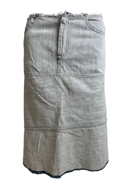 Diesel Light Blue Jean Skirt