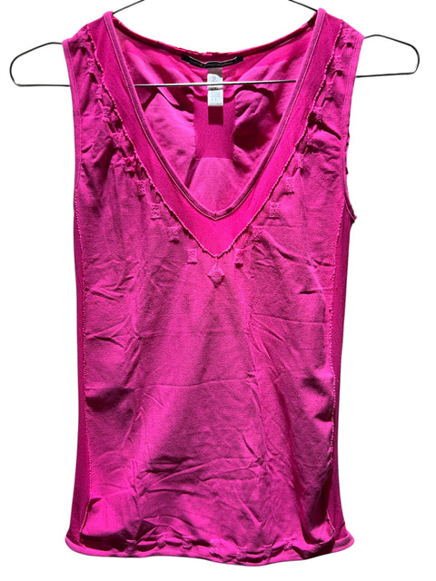 Marithé François Girbaud Magenta Tank Top