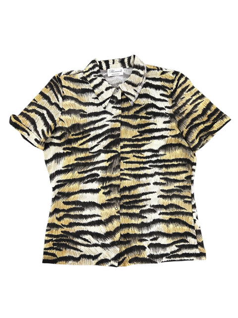 Blumarine Tiger Print Shirt