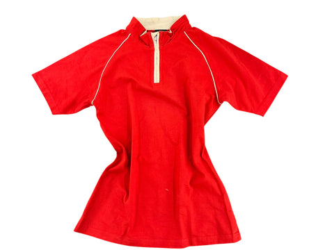 Ferrari Red Zip T Shirt