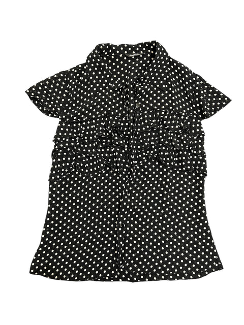Short-Sleeve Polka Dot Shirt