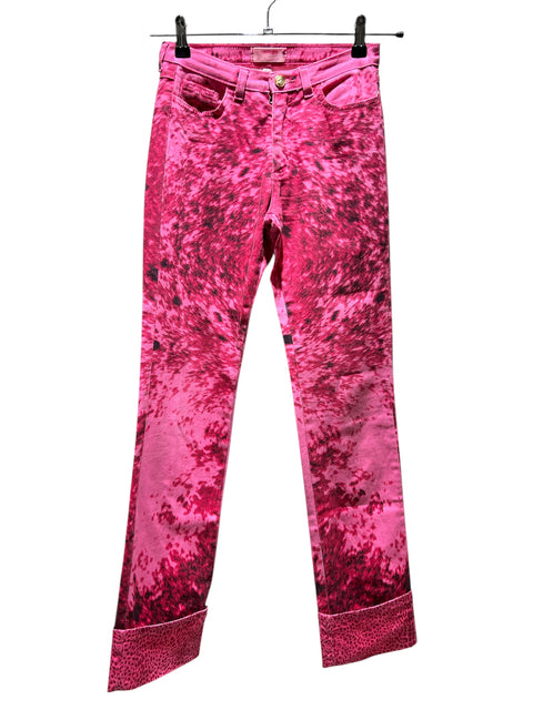 Roberto Cavalli Pink Fushsia Jean Pant