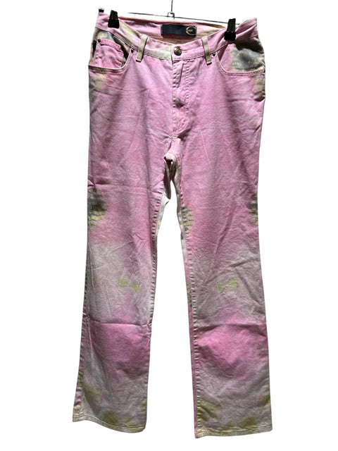 Just Cavalli Pink/Yellow Jean Pant