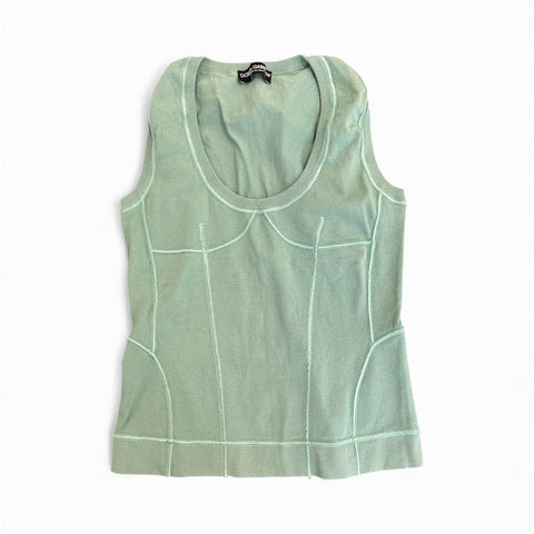 Dolce&Gabbana Green Top (156$)