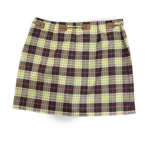 Richmond Tartan Mini Skirt 145$