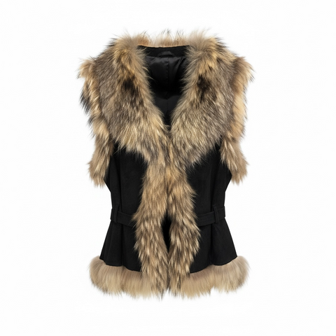 Fox Sleeveless Short Fur